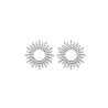 Boucles d\'oreilles Puces Soleil argent 925/1000 - TheWan