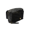 17095899 Black Croco PCSELVA Sac bandoulière cuir Black Croco Snake PIECES