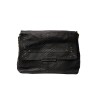 PIECES PCFELIZIA XL Sac bandoulière cuir black snake embo