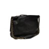 PIECES PCFELIZIA XL Sac bandoulière cuir black snake embo