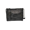 PIECES PCFELIZIA Large Sac bandoulière cuir Black snow