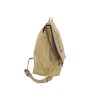 PIECES PCFELIZIA Large Sac bandoulière cuir Gold snow