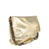 PIECES PCFELIZIA XL Sac bandoulière cuir Beige Champagne