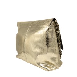 PIECES PCFELIZIA XL Sac bandoulière cuir Beige Champagne