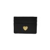 PCTALLI Porte-Carte Cuir Black Gold Heart PIECES