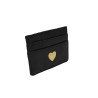 PCTALLI Porte-Carte Cuir Black Gold Heart PIECES