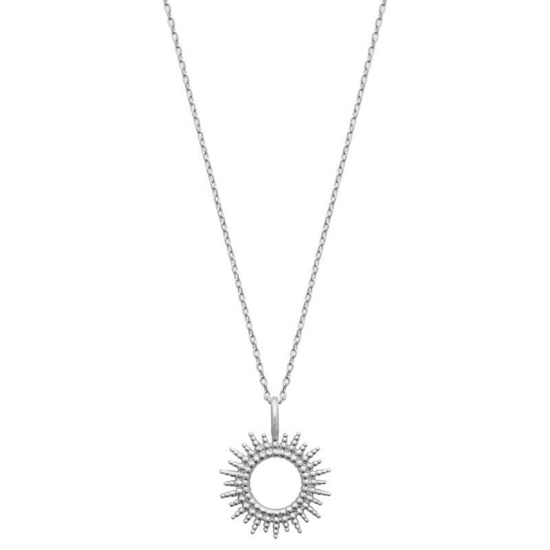 Collier Soleil Argent Massif 925/000 - TheWan