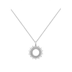 Collier Soleil Argent Massif 925/000 - TheWan