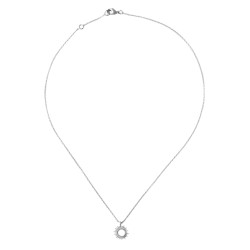 Collier Soleil Argent Massif 925/000 - TheWan